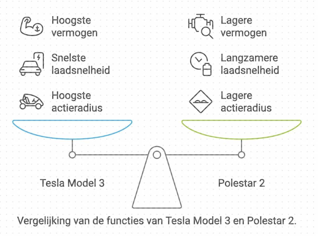 Artikel elektrische autos vergeleken